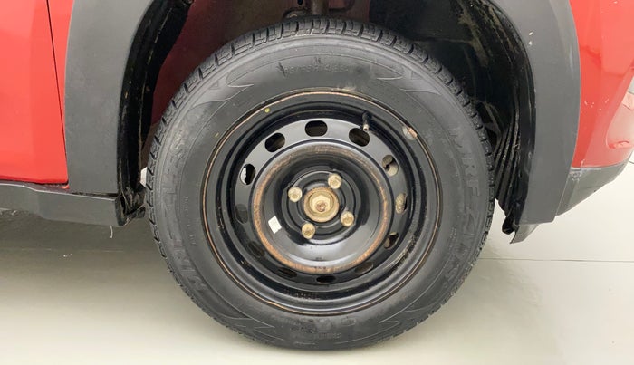 2018 Mahindra KUV 100 NXT K4+ P 6 STR, Petrol, Manual, 25,655 km, Right Front Wheel