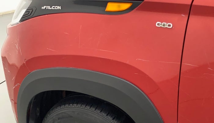 2018 Mahindra KUV 100 NXT K4+ P 6 STR, Petrol, Manual, 25,655 km, Left fender - Minor scratches