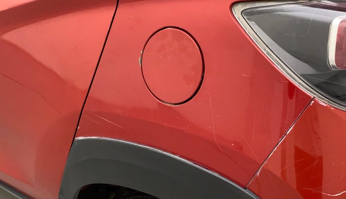 2018 Mahindra KUV 100 NXT K4+ P 6 STR, Petrol, Manual, 25,655 km, Left quarter panel - Minor scratches