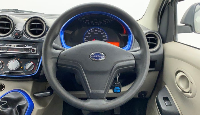 2017 Datsun Go ANNIVERSARY EDITION, Petrol, Manual, 71,346 km, Steering Wheel Close Up