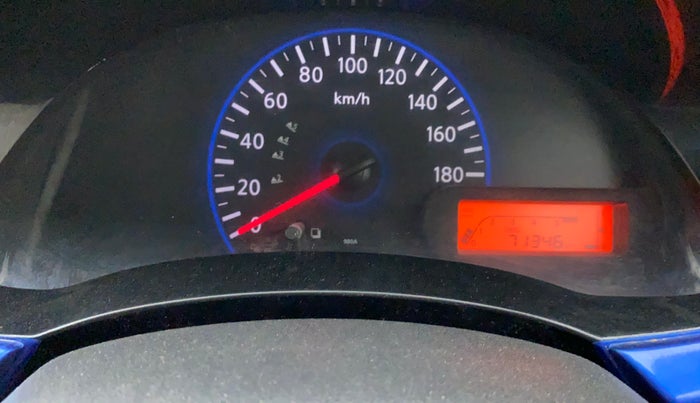 2017 Datsun Go ANNIVERSARY EDITION, Petrol, Manual, 71,346 km, Odometer Image