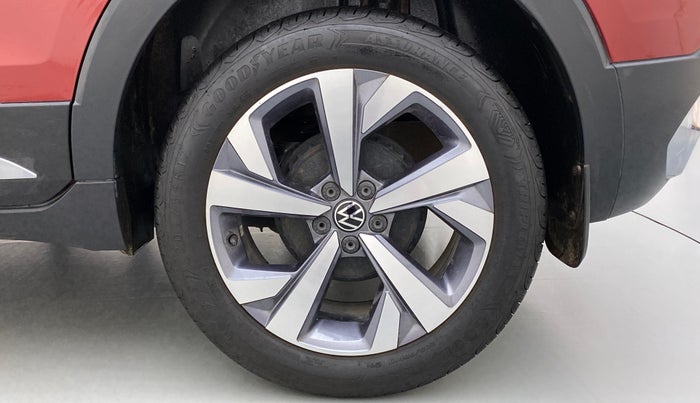 2022 Volkswagen TAIGUN TOPLINE 1.0 TSI AT, Petrol, Automatic, 9,955 km, Left Rear Wheel