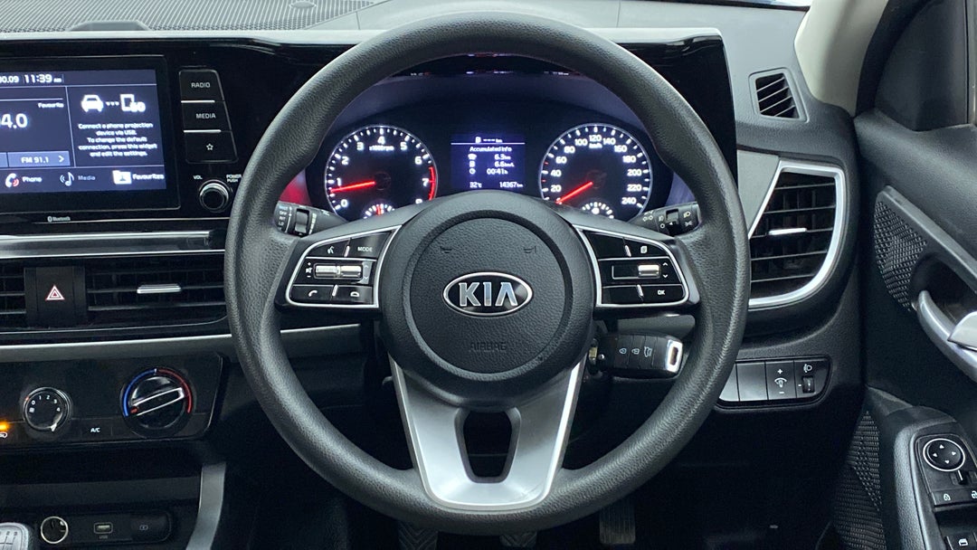 Steering Wheel Close Up