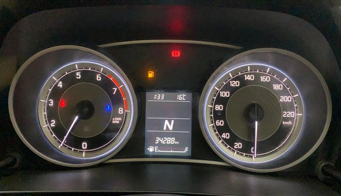 2019 Maruti Dzire ZXI AMT, Petrol, Automatic, 34,352 km, Odometer View