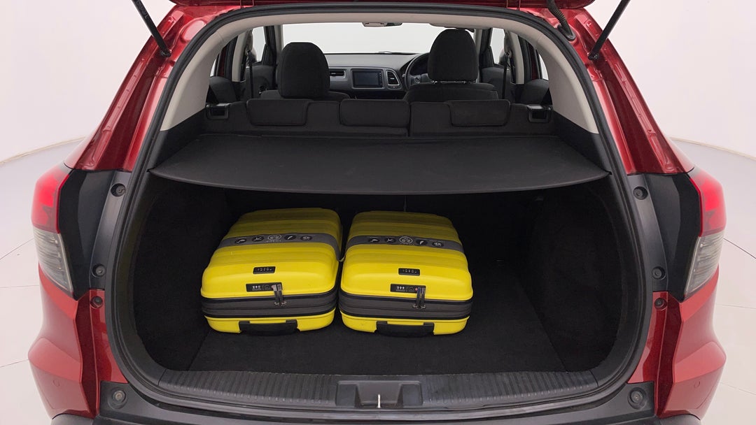 Boot Inside View with Luggage