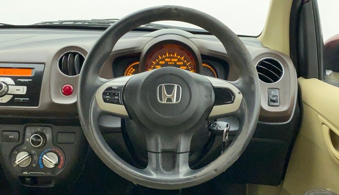 2013 Honda Amaze 1.2L I-VTEC S, Petrol, Manual, 67,517 km, Steering Wheel Close Up