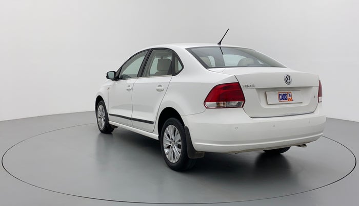 2015 Volkswagen Vento HIGHLINE PETROL, Petrol, Manual, 86,089 km, Left Back Diagonal (45- Degree) View