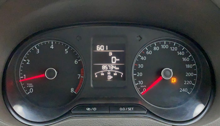 2015 Volkswagen Vento HIGHLINE PETROL, Petrol, Manual, 86,089 km, Odometer View