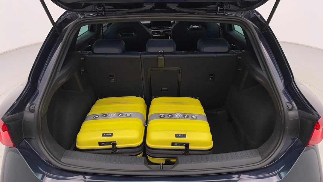 Boot Inside View with Luggage