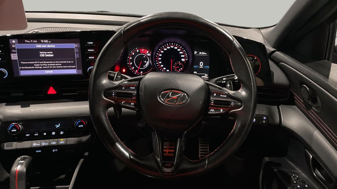 2021 Hyundai i30 N Line, Automatic, 67903 km, Steering Wheel Close-up