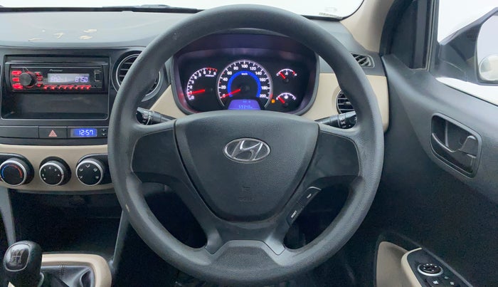 2016 Hyundai Grand i10 MAGNA 1.2 KAPPA VTVT, Petrol, Manual, 17,790 km, Steering Wheel Close Up