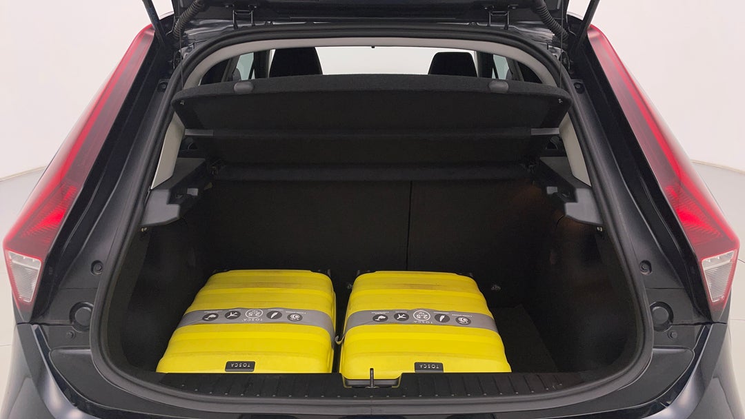 Boot Inside View with Luggage