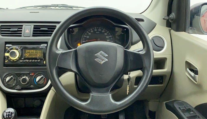 2014 Maruti Celerio VXI, Petrol, Manual, 62,765 km, Steering Wheel Close Up