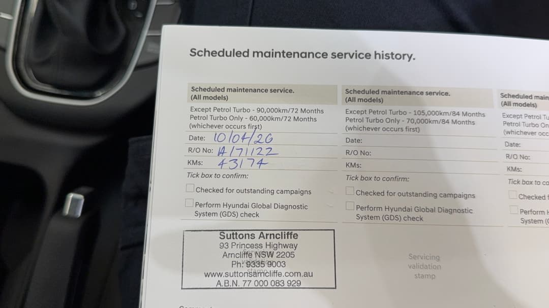 2020 Hyundai i30 Active, Automatic, 44511 km, Service History
