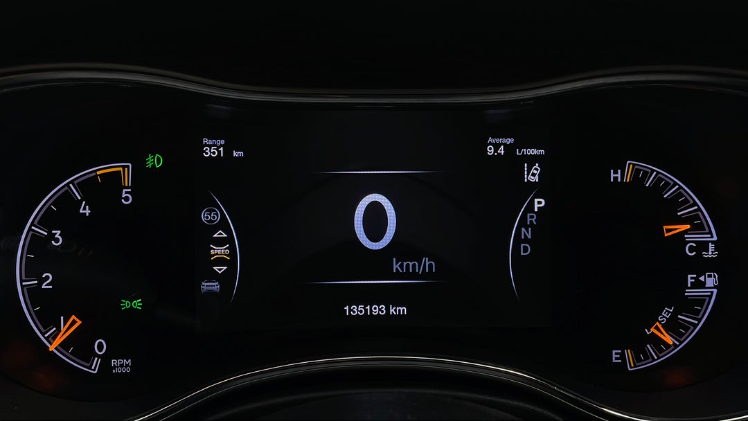 2017 Jeep Grand Cherokee Limited (4x4), Automatic, 135193 km, Odometer View