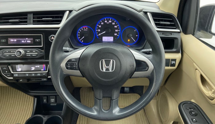 2016 Honda Amaze 1.2 SMT I VTEC, Petrol, Manual, 41,233 km, Steering Wheel Close Up