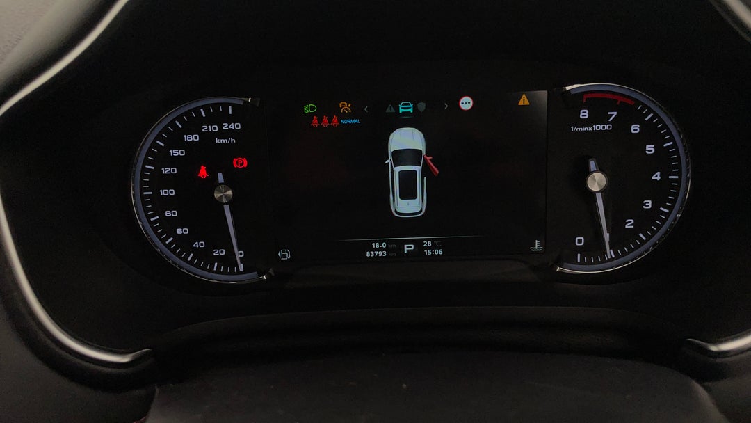 2020 MG HS Essence, Automatic, 83793 km, Odometer View