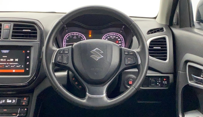 2020 Maruti Vitara Brezza ZXI +, Petrol, Manual, 14,424 km, Steering Wheel Close Up