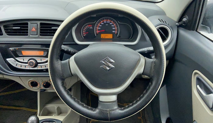 2015 Maruti Alto K10 VXI P, Petrol, Manual, 13,385 km, Steering Wheel Close-up