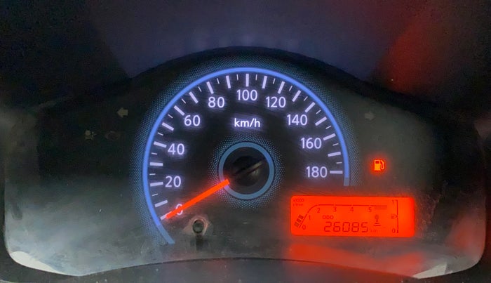 2018 Datsun Redi Go T(O) 1.0, Petrol, Manual, 26,193 km, Odometer Image