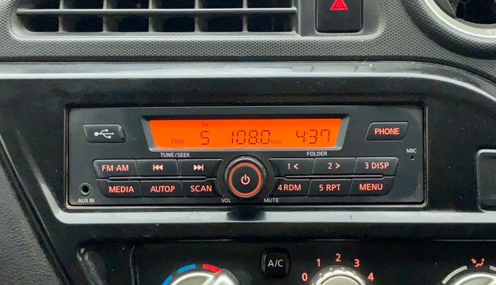 2018 Datsun Redi Go T(O) 1.0, Petrol, Manual, 26,193 km, Infotainment system - Reverse camera not working