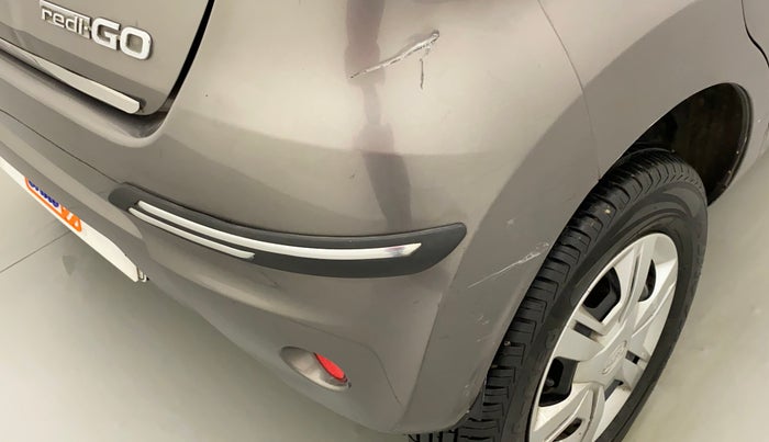 2018 Datsun Redi Go T(O) 1.0, Petrol, Manual, 26,193 km, Rear bumper - Minor scratches