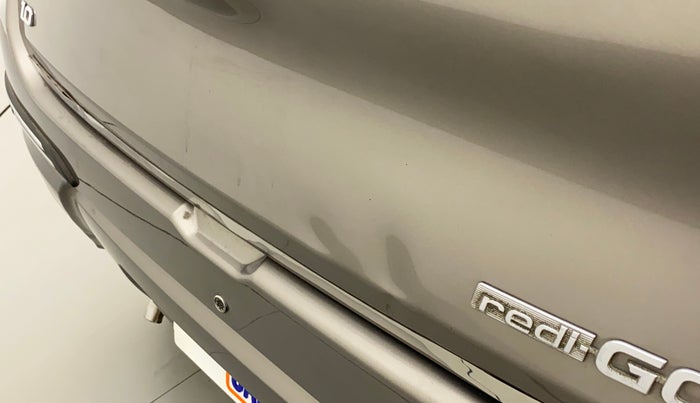 2018 Datsun Redi Go T(O) 1.0, Petrol, Manual, 26,193 km, Dicky (Boot door) - Slightly dented