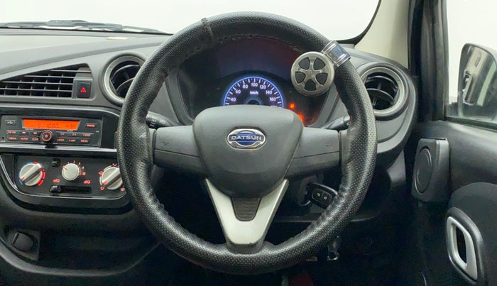 2018 Datsun Redi Go T(O) 1.0, Petrol, Manual, 26,193 km, Steering Wheel Close Up