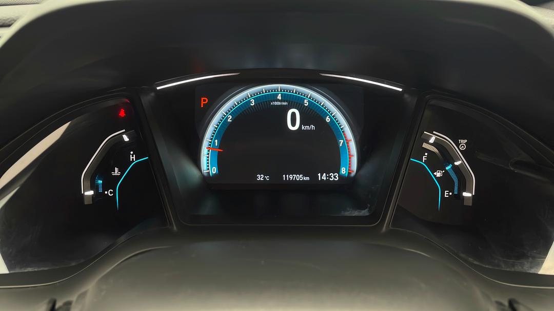 2017 Honda Civic Vti-s, Automatic, 119705 km, Odometer View