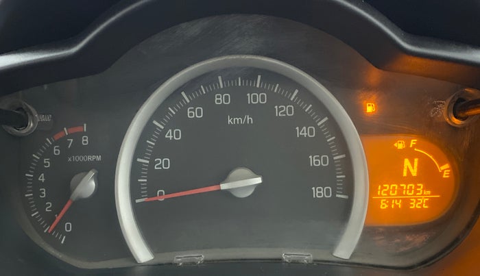2017 Maruti Celerio VXI AMT, Petrol, Automatic, 1,20,703 km, Odometer Image