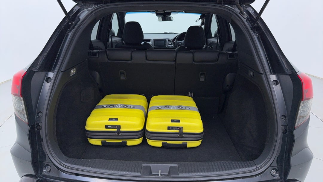 Boot Inside View with Luggage