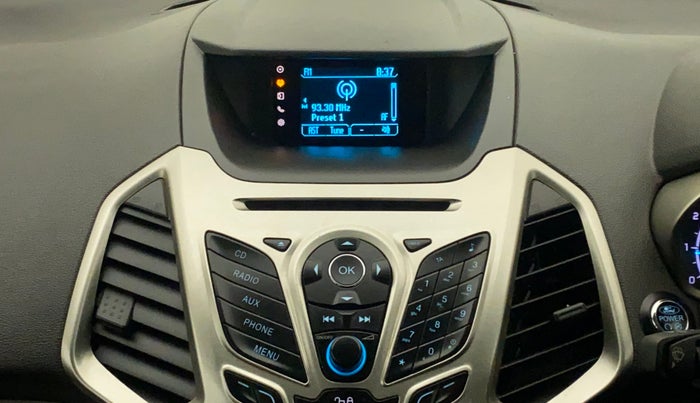2016 Ford Ecosport TITANIUM 1.5L PETROL AT, Petrol, Automatic, 94,855 km, Infotainment System