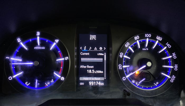 2020 Toyota Innova Crysta 2.4 ZX 7 STR, Diesel, Manual, 99,174 km, Odometer Image
