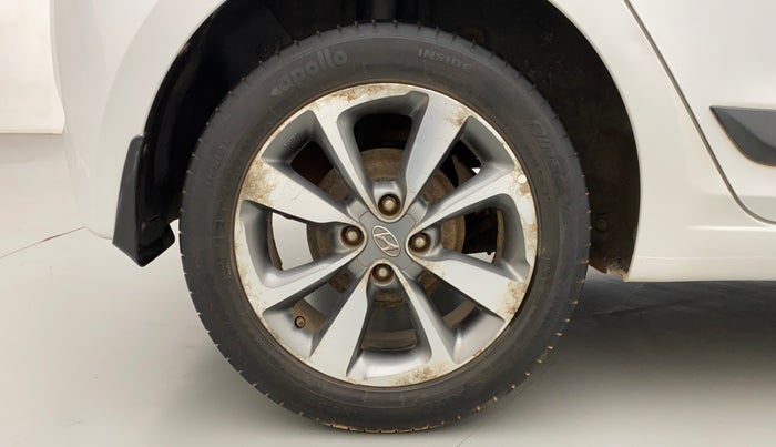 2015 Hyundai Elite i20 ASTA 1.2, Petrol, Manual, 99,831 km, Right Rear Wheel