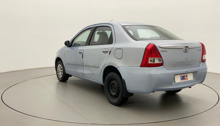 2012 Toyota Etios G, Petrol, Manual, 60,372 km, Left Back Diagonal