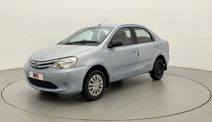2012 Toyota Etios G, Petrol, Manual, 60,372 km, Left Front Diagonal