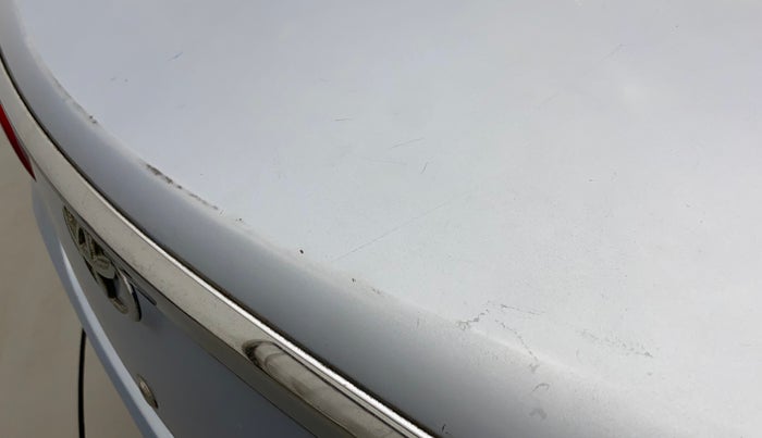 2012 Toyota Etios G, Petrol, Manual, 60,372 km, Dicky (Boot door) - Paint has minor damage