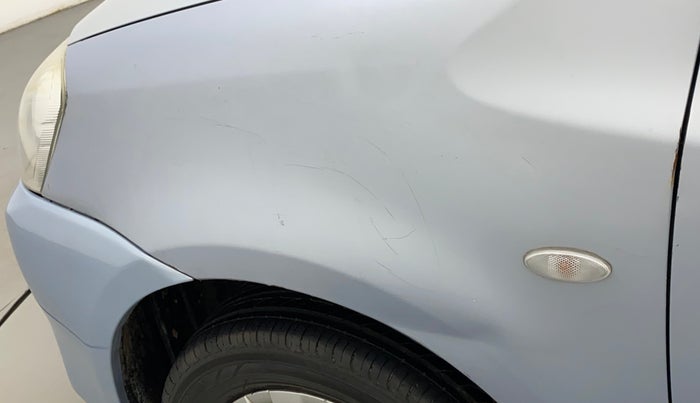 2012 Toyota Etios G, Petrol, Manual, 60,372 km, Left fender - Slightly dented