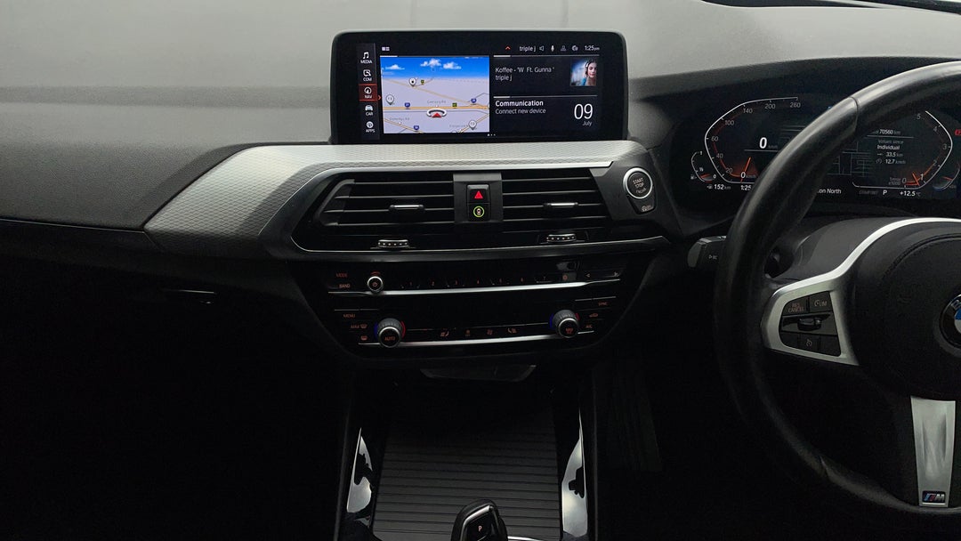 2020 BMW X3 Sdrive20i M Sport, Automatic, 70560 km, Center Console