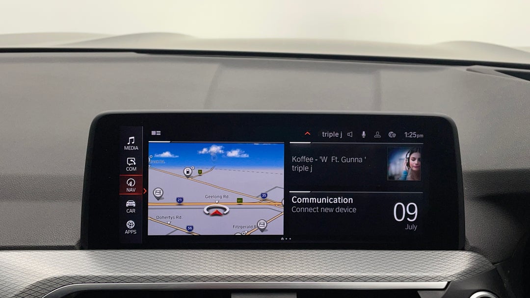 2020 BMW X3 Sdrive20i M Sport, Automatic, 70560 km, Infotainment System