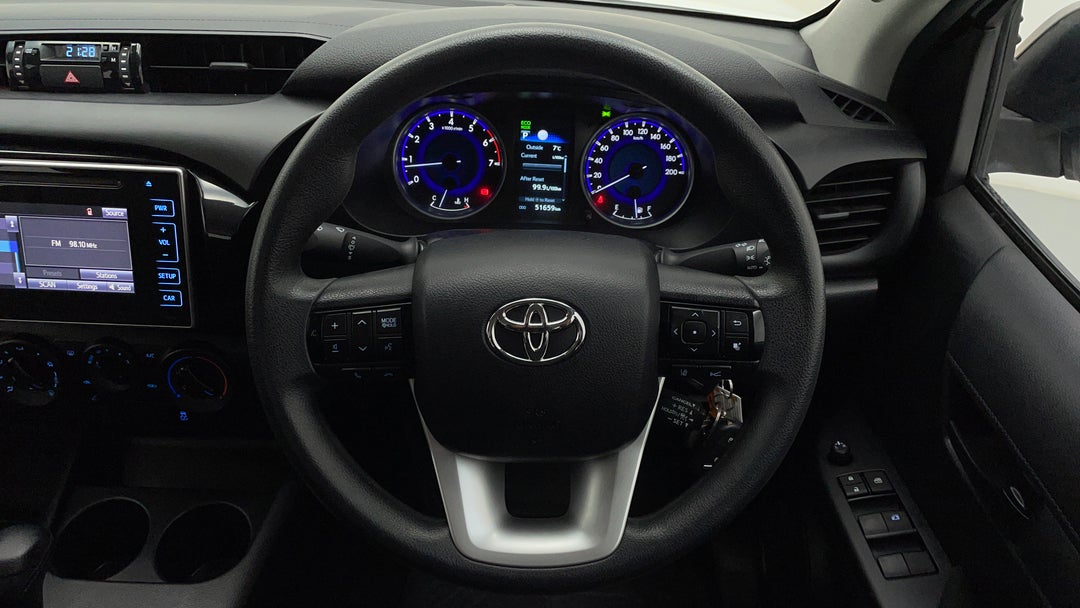 2019 Toyota Hilux Workmate, Automatic, 51659 km, Steering Wheel Close-up