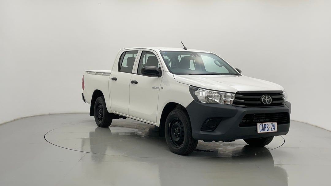 2019 Toyota Hilux Workmate, Automatic, 51659 km, Right Front Diagonal (45- Degree) View