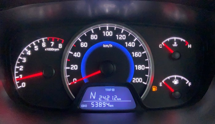 2016 Hyundai Grand i10 Magna 1.2 AT  VTVT, Petrol, Automatic, 54,606 km, Odometer Image