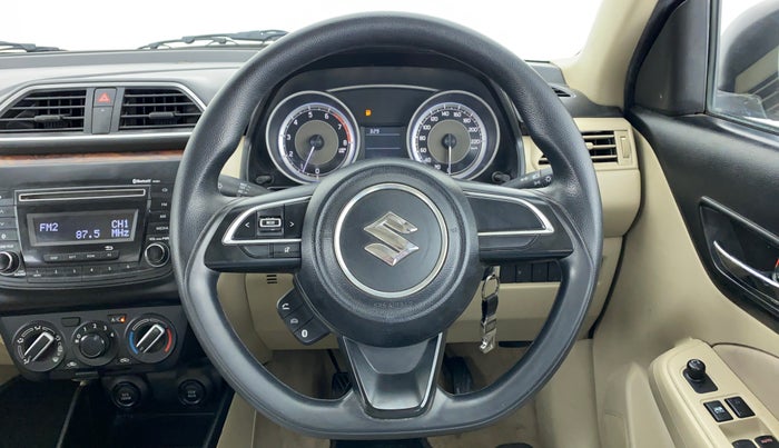 2017 Maruti Dzire VXI, Petrol, Manual, 57,659 km, Steering Wheel Close Up