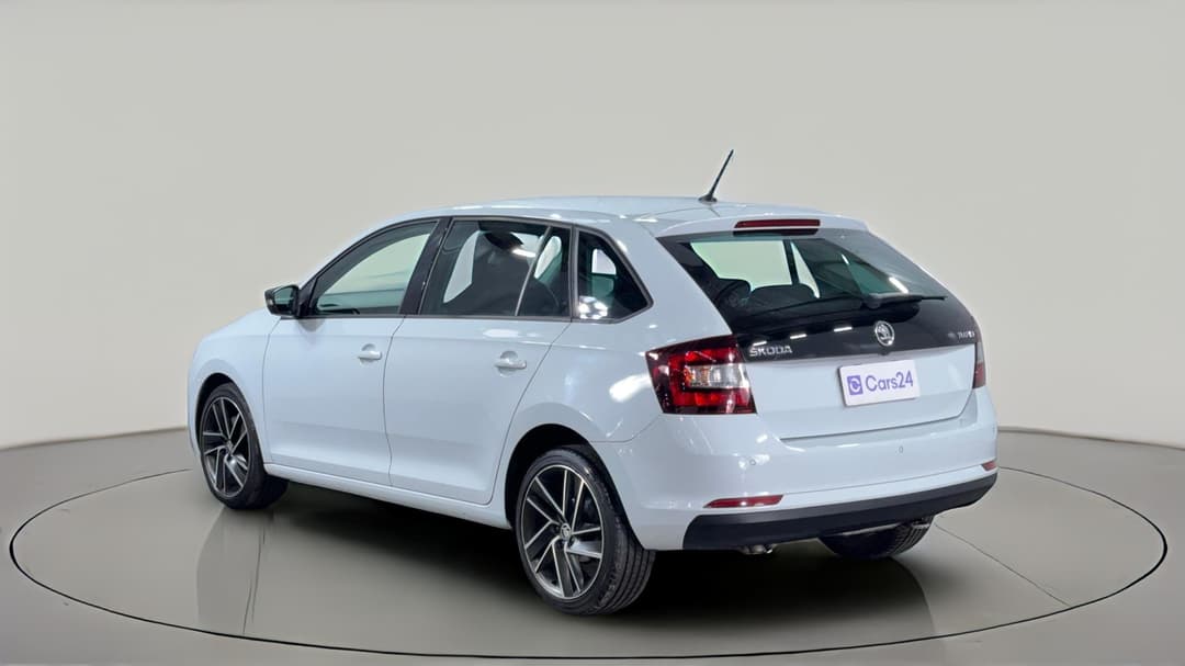 2018 SKODA Rapid Spaceback 92 Tsi, Automatic, 100615 km, Left Back Diagonal (45- Degree) View