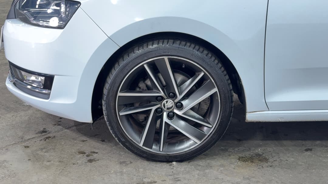 2018 SKODA Rapid Spaceback 92 Tsi, Automatic, 100615 km, Left Front Wheel
