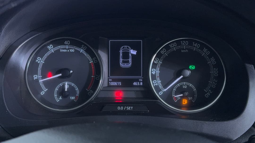 2018 SKODA Rapid Spaceback 92 Tsi, Automatic, 100615 km, Odometer View