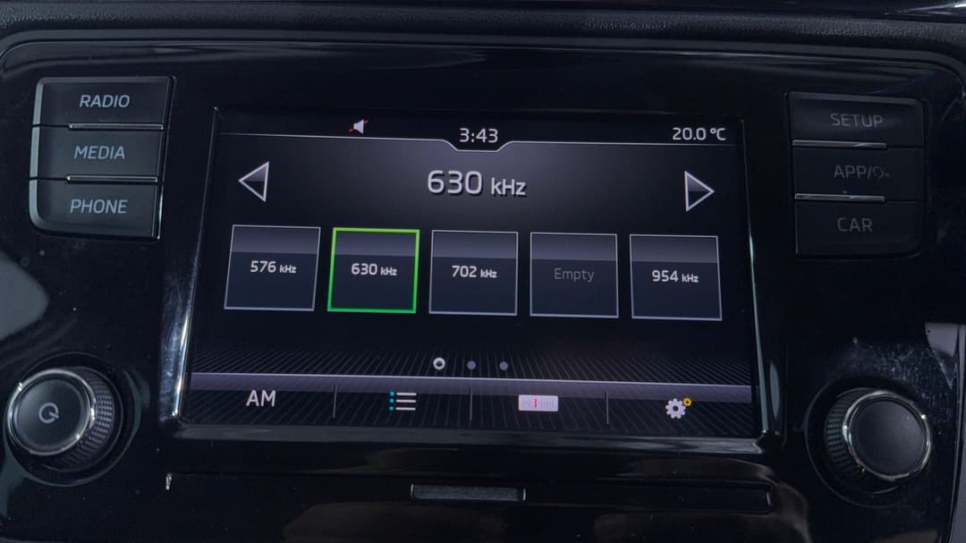 2018 SKODA Rapid Spaceback 92 Tsi, Automatic, 100615 km, Infotainment System