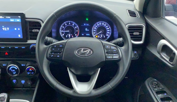 2019 Hyundai VENUE SX 1.0 (O) TURBO, Petrol, Manual, 16,383 km, Steering Wheel Close Up