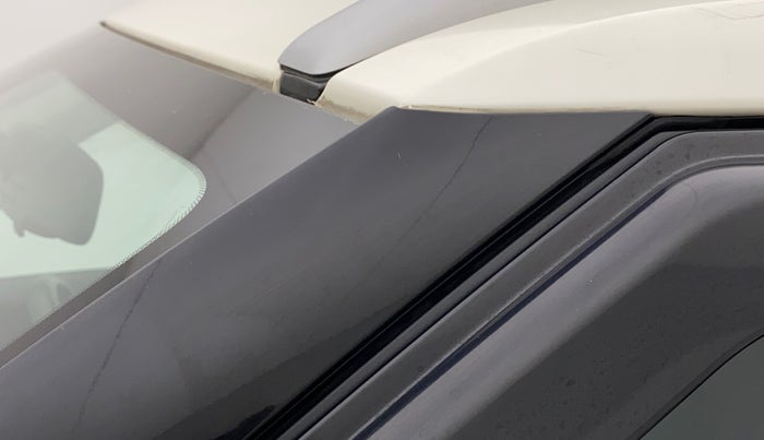 2019 Hyundai VENUE SX 1.0 (O) TURBO, Petrol, Manual, 16,383 km, Left A pillar - Slight discoloration